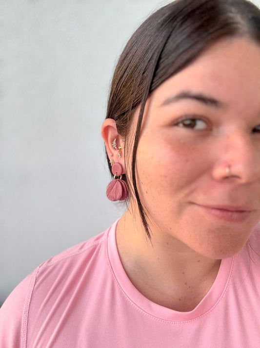 aros madison rosa vieja