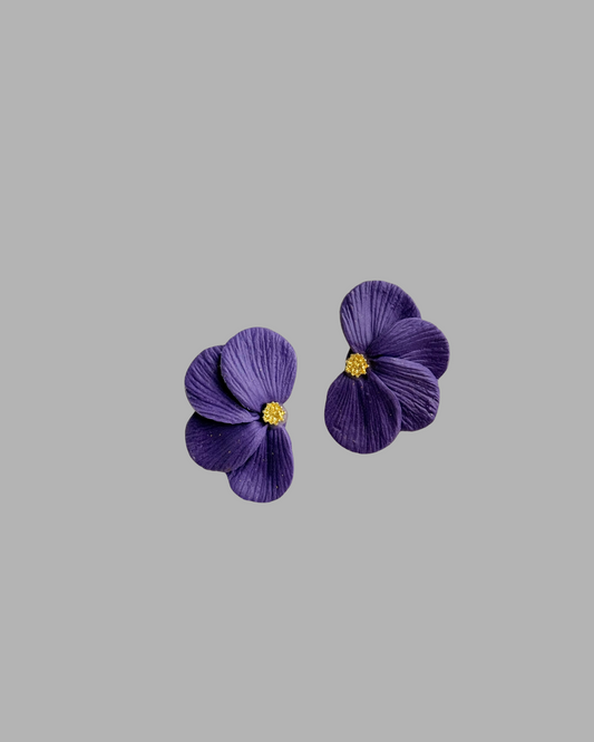 Aros Cayena M | Morado