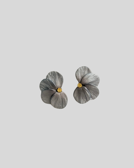 Aros Cayena M | Plateados